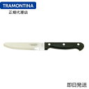 【在庫処分セール】【送料無料】TRAMONTINA ジャンボステーキナイフ 25cm(刃渡り4.5インチ) ×60本 ウルトラコルテ＜食洗機対応＞ トラモンティーナ【ステーキナイフ よく切れる】【ステーキナイフ 木】