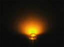 LED5mm帽子型LED黄色広角180° 100個■040