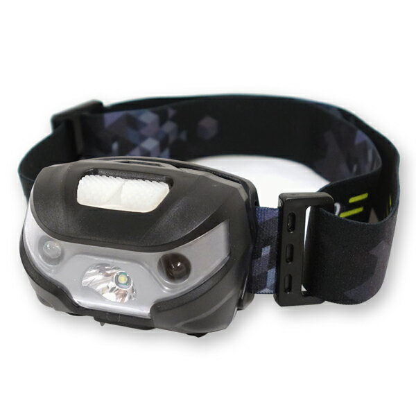 USB充電式ヘッドランプ LED ヘッドランプ 3段階点灯 USB充電 防水 懐中電灯 軽量 コンパクト ヘッドライト 登山 アウトドア 釣り 夜釣り 防災用 モバイルバッテリー 暗所作業 作業用ライト サーチライト■491