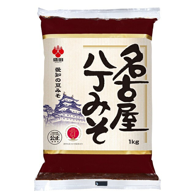 [味噌]名古屋八丁みそ 1kg[盛田] kyodo-ajikikoshop-10000065 郷土味紀行通販 楽天市場店 パッケージ画像