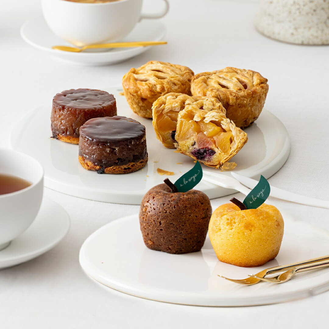 ギフト スイーツ【青森りんごの人気スイーツ詰め合わせセット】青森りんごの専門店 あら、りんご。りんごのお菓子 タルトタタン アップルパイ パウンドケーキ お取り寄せお菓子 高級洋菓子 絶品 お取り寄せスイーツ