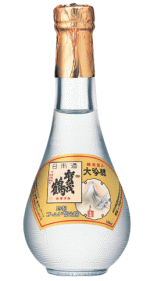大吟醸・純金箔入 特製ゴールド賀茂鶴 180ml 【オバマ大統領と安倍首相の会食に使われた大吟醸酒】賀茂鶴酒造