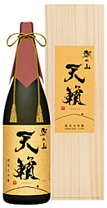 【 送料無料※限定 】朝日山　天籟(てんらい)越淡麗　純米大吟醸　1800ml　【専用木箱入】　朝日酒造/久保田/あす楽