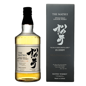 シングルモルトウイスキー 松井 ミズナラカスク 43度 700ml 倉吉蒸溜所/マツイ