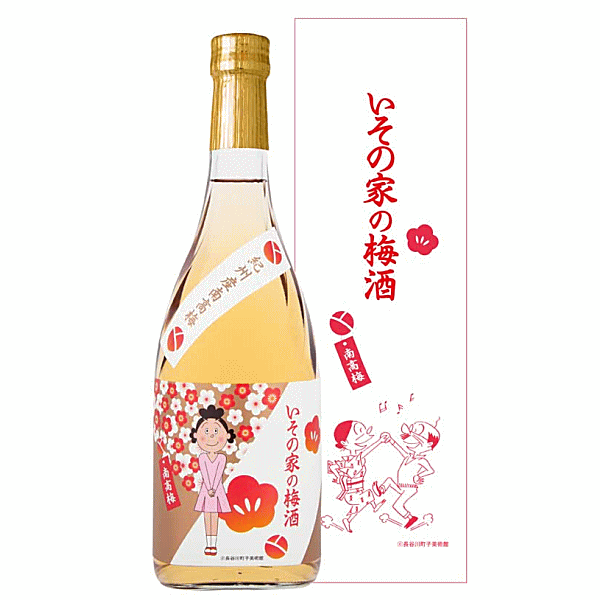 いその家の梅酒　- 南高梅 -　720ml　明石酒造/磯野家の梅酒/サザエさん