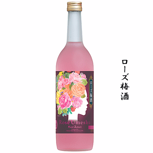 ローズ梅酒　720ml　中埜酒造