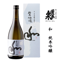 【 専用箱入 】 蓬莱泉 純米吟醸 和 1800ml 《 ※画像は720ml 》 関谷醸造/ほうらいせん/空/美/和/朋