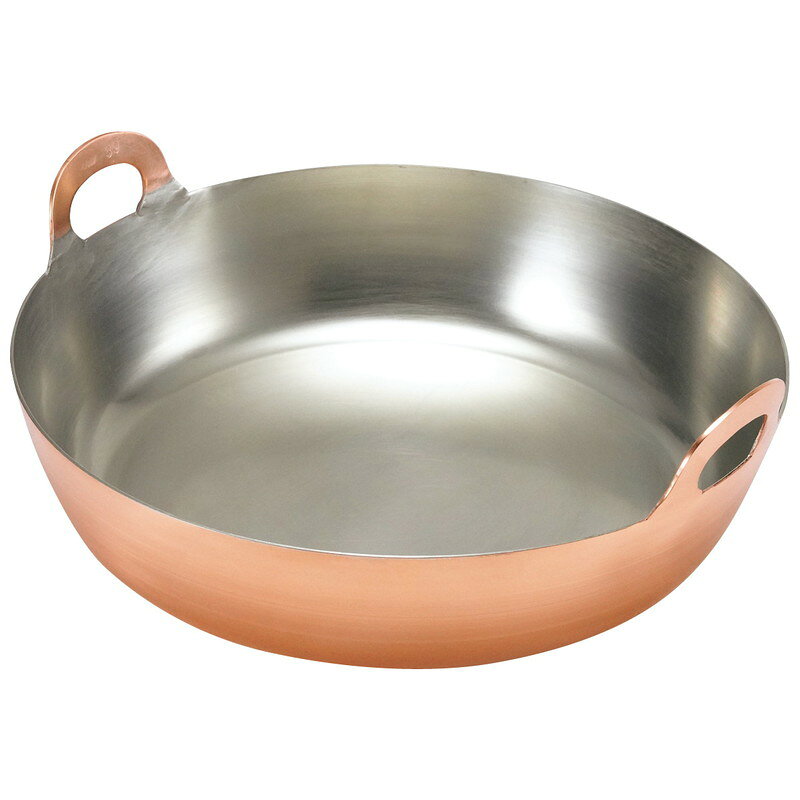EBM 銅 揚鍋 27cm（板厚2mm） (EBM25-1)(896-1)
