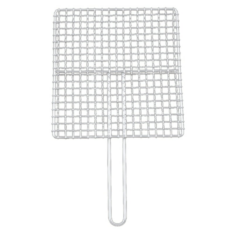 EBM 18-8 シングルハンドル 焼アミ 40cm (EBM25-1)(827-2)