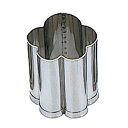 EBM 18-8 手造り業務用 抜型 春 ヨコ梅 バラE (EBM25-1)(620-3)
