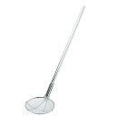 EBM 18-8パイプ柄 丸型 給食用スクイ網 24cm 6.5メッシュ 30235 (EBM25-1)(630-1)