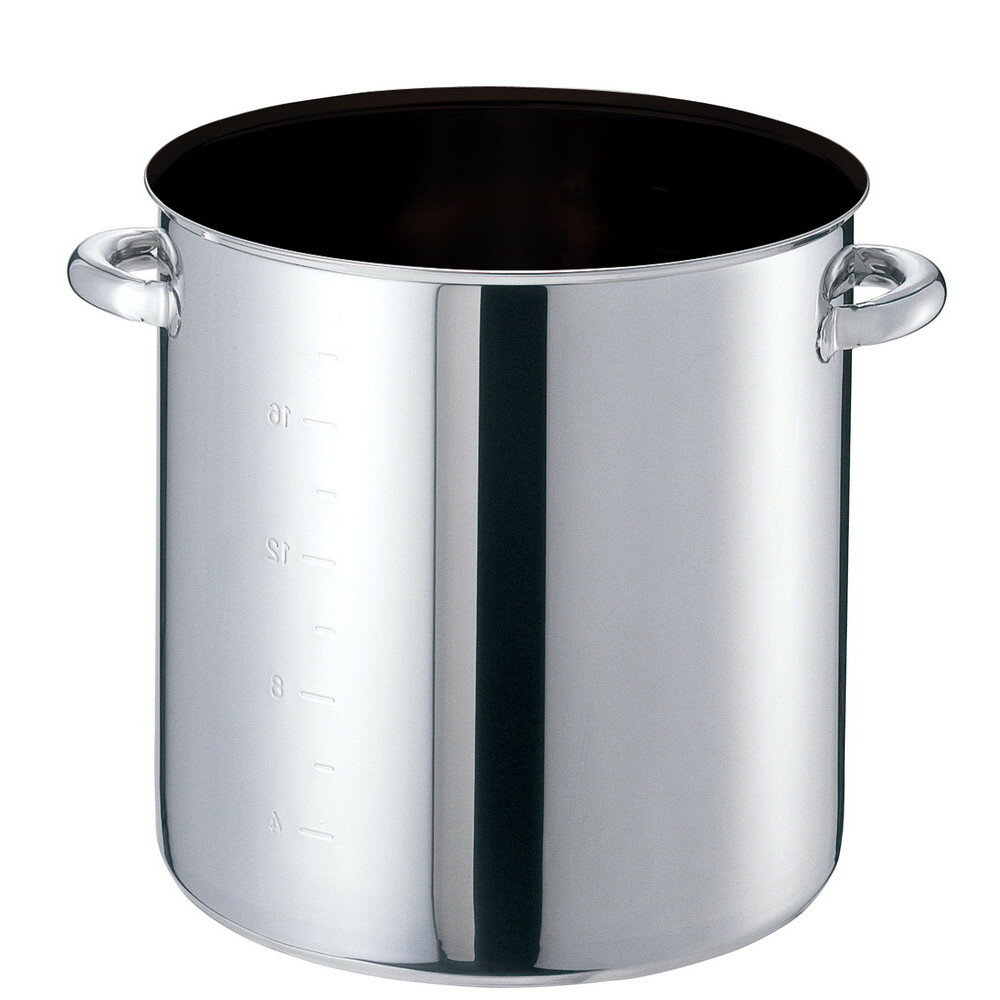 EBM モリブデンジプラス 寸胴鍋 45cm 蓋無 ノンスティック (EBM25-1)(87-1)