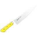 EBM E−PRO モリブデン 牛刀 24cm イエロー (EBM25-1)(247-3)