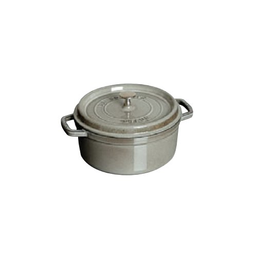 ストウブ ピコ・ココット [送料無料]IH対応 ストウブ staub ピコ・ココット・ラウンド グレー 26cm (ピコココットラウンド）電磁調理器対応 両手鍋 無水調理 無水鍋 (EBM24-1)(185-2)