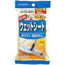 ！メーカー取り寄せ品のため、お届けまで約2-4日程度かかります。予めご了承の上ご注文をお願い致します。また商品が欠品中の場合もございますのでお急ぎの場合はご注文前に在庫の確認をお願い致します。 ●砂ぼこりや皮脂汚れをしっかり取り除きます。●拭いた部分はすぐに乾き除菌効果でいつも清潔。●両面使えて経済的。●各社のフローリングワイパーに取り付けられます。●シートは家具等のお掃除にも使えます。●シート1枚で約10畳の掃除ができます。 使用サイズ幅200×奥行300mm 使用重量10g 個装サイズ幅130×奥行30×高さ235mm 個装重量225g 材質シート/レーヨン・ポリエステル、液剤/エタノール・界面活性剤・防カビ剤・香料、サイズ/約20×30cm 原産国CHINA メーカー山崎産業 【使用上の注意】 この製品は清掃用シートです。用途以外の使用はしないでください。桐製品、漆、白木、古くなった塗装面、銅、真鍮、貴金属製品には使用しないでください。器具に取り付けるときは使用する器具の取り扱い説明書をよくお読みください。シートは細かいほこりや皮脂はよく取りますが、砂や硬いごみの除去には適さないので使用しないでください。床面を傷つける恐れがあります。使用前に使用する床面の目立たない所で試し拭きをし、変色や支障のないことを確認してからお使いください。器具にシートをつけたまま長時間直接床等に置いたままにしないでください。床等が変色する恐れがあります。シートは水に溶けませんので水洗トイレ等には流さないでください。人体には使用しないでください。有害な成分は含まれておりませんが、手荒れ体質の方はゴム手袋等を使用してください。子供や乳幼児の手の届く所には置かないでください。