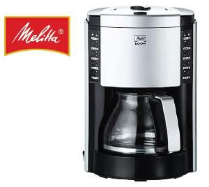 【コーヒーメーカー】【送料無料】【10杯分が一度にできる♪】Melitta メリタ コーヒーメーカー ルックデラックスII MKM-9110 (6-0798-0301)