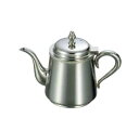 送料無料 卓上用品 ティー・お茶・紅茶用品 ポット ステンレス製 UK18-8 菊渕ティーポット 7人用(870cc)(EBM25-1)(1269-1)