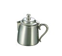 卓上用品 ティー・お茶・紅茶用品 ミルク・容器・ポット ステンレス製 UK18-8 M型ミルクポット 5人用160cc(EBM25-1)(1275-11)