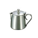 卓上用品 ティー・お茶・紅茶用品 ミルク・容器・ポット ステンレス製 UK18-8 K型ミルクポット 7人用220cc(EBM25-1)(1275-12)