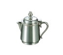 卓上用品 ティー・お茶・紅茶用品 ミルク・容器・ポット ステンレス製 UK18-8 菊渕ミルクポット 7人用220cc(EBM25-1)(1275-13)