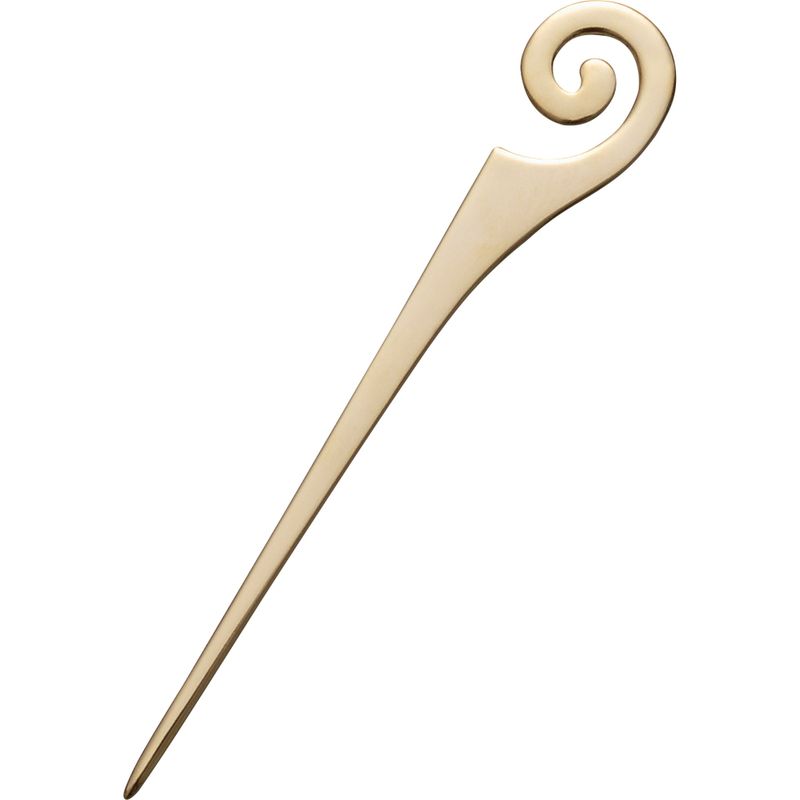 18-8 スパイラル ピック 金メッキ（6本入）(13-0775-1201)