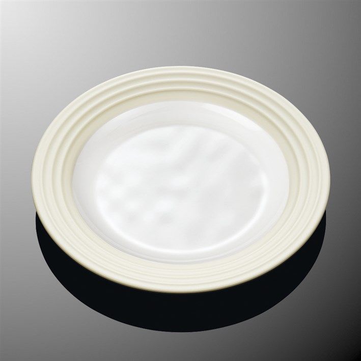 メラミン 23cm ミート皿 直径230mm H26mm ダイナー[E281WC] マルケイ 業務用 食洗機対応 カフェ おしゃ..