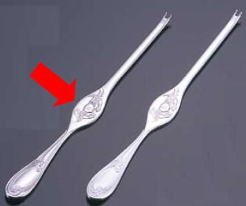 料理演出用品・鍋用小物 カニやエビを食べる時の必需品♪ 18-12　オリエント　クラブフォーク　(9-1791-0148)