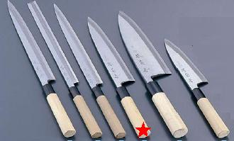 送料無料 包丁・ナイフ 堺　菊守 極上　身卸（片刃）包丁　21cm　(9-0302-0402)