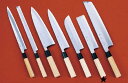 包丁・ナイフ 佐文 青鋼 薄刃包丁 (片刃) 18cm (1-0297-1601)