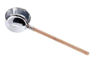 水杓子 容量260cc 21-0ステンレス製　口付水杓子　9cm　(9-0202-0101)