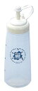 ディスペンサー 醤油・ソースなど 容量300ml プッシュミーフレッシュ M 白(EBM25-1)(509-15)