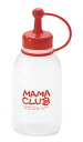 ディスペンサー 醤油・ソースなど 容量400ml ママクラブ キャップ付 ディスペンサー MC-35 レッド(EBM25-1)(509-8)