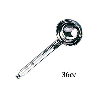 お玉　レードル　18−8　短柄スープレードル　36cc(1-0464-0206)