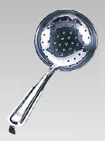 お玉・レードル 18-0ステンレス製　お玉杓子　85mm　穴明　(1-0467-0204)