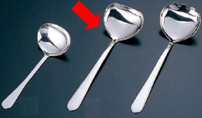 お玉・レードル 付け合わせの盛り付け用 ののじ　18-8ステンレス製　ミニお玉　LB-NS050　25c.c　(1-04..