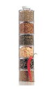 卓上小物・調味料入れ スパイス・薬味差し アクリルスタッキングスパイスボトル (6個セット) ST-606(EBM25-1)(518-3)