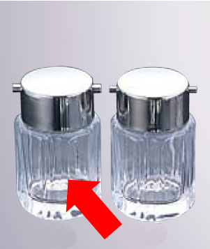 卓上小物・調味料入れ ソース入れ・ソース差し ソースさし　No.386　大(EBM25-1)(1859-17)