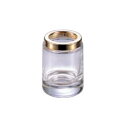 卓上用品・ようじ入れ ガラス ようじ立 No1100G(ゴールド) (EBM25-1)(1895-19)