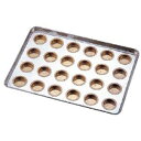 製菓用品・プチケーキ・焼菓子型 お菓子作り・道具 シリコン加工 カステラカップ型 天板(プレスタイプ) 24連 (1-1124-0901)(3)