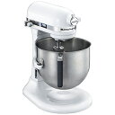 KitchenAid キッチンエイド スタンドミキサー KSM7WH (アームリフト式) 6.9L ホワイト ※国内正規品FMI(エフエムアイ)