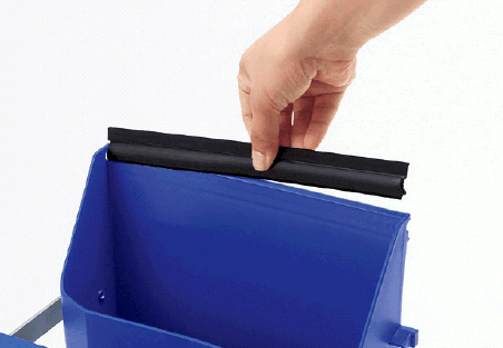 清掃用品・掃除道具 業務用 取る・チリトリ ゴム スペア プロテックブンチリNTブレードスペア(SP
