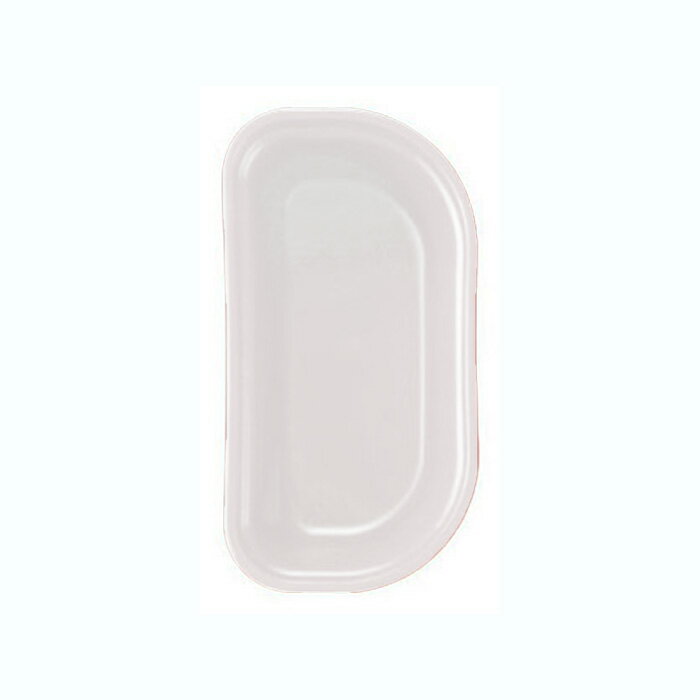 耐熱高比重ポリプロピレン 再加熱容器(中子小) 103X55mm H35mm 70(8分目)cc ホワイト 蒸気式再加熱対応..