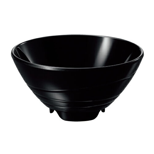 メラミン 飯碗・ミニ 直径111mm H55mm 230cc 黒 [YH-570-BK] 台和 業務用 ごはん ご飯茶碗 お茶碗 ライスボール 小サイズ 小ぶり