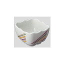 Daiwa|プラスチック食器|メラミン製|業務用食器|社員食堂|学食|飲食店 10個セット/10個以上端数注文可 四角小鉢 錦流しグレー(84×84×H52mm...