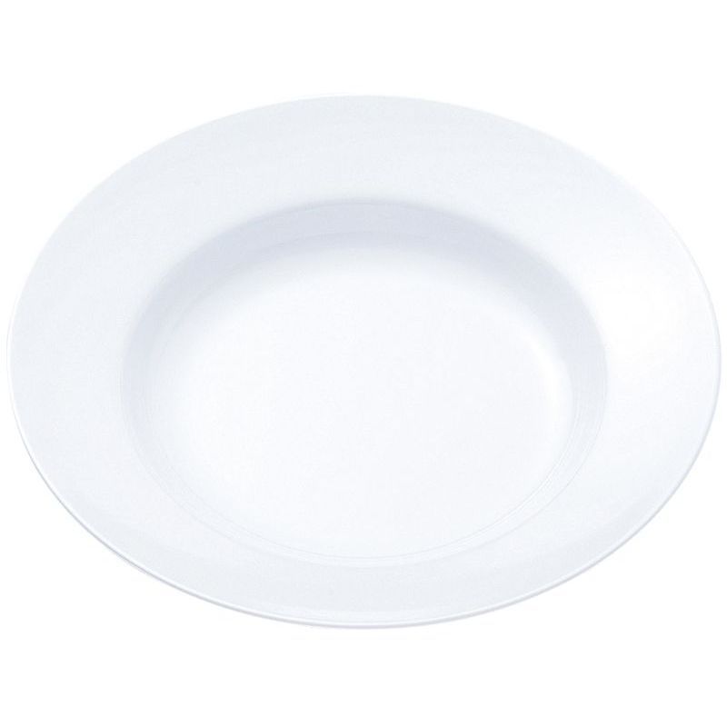 メラミン食器 白 スープ皿 9吋 (230φ