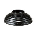 【食洗機対応】Φ105 段付スタック木目汁椀蓋 黒(内朱) 30120411 (Φ96×H36mm) 福井クラフト(7-137-8)