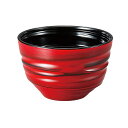 【食洗機対応】鳴門汁椀 根来(内黒) 33025312 (Φ103×H65mm・300cc) 福井クラフト(7-143-15)