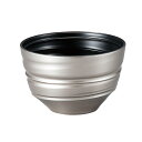 【食洗機対応】鳴門汁椀 銀透き(内黒) 33025322 (Φ103×H65mm・300cc) 福井クラフト(7-143-16)