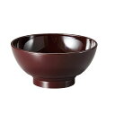 平泉お子様椀 総新溜(内黒) 45021145 (Φ104×H53mm・200cc) 福井クラフト(7-142-11)