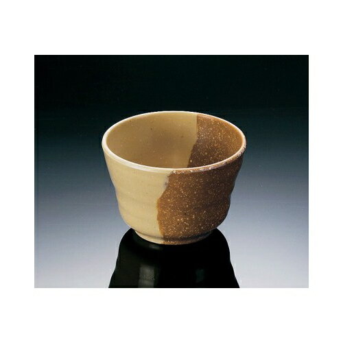 メラミン ハーフトーン 湯呑 マロン (88×58mm・190cc) マンネン/萬年[MN-7610] 業務用 プラスチック製 メラミン製 樹脂製 和食器 湯呑 湯のみ 湯呑み コップ 茶飲み